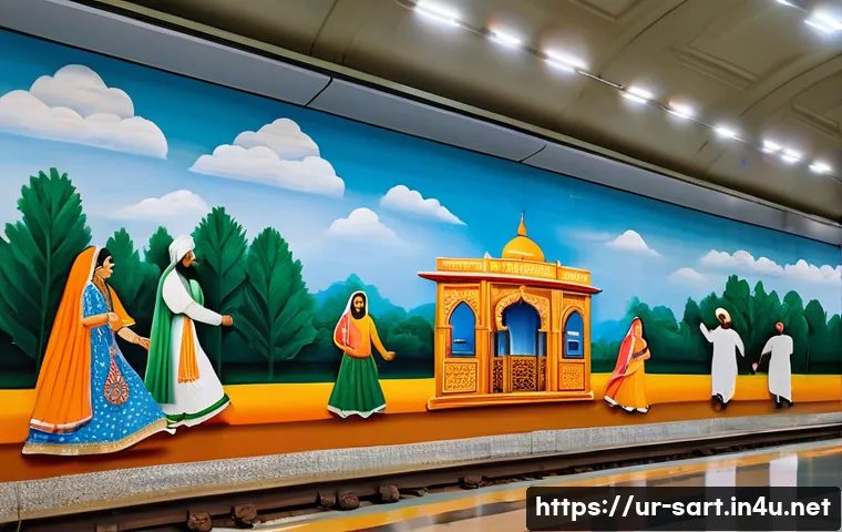 지하철 아트의 트렌드 변화 관련 이미지 1