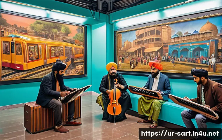 지하철 아트와 디지털 미디어 관련 이미지 1