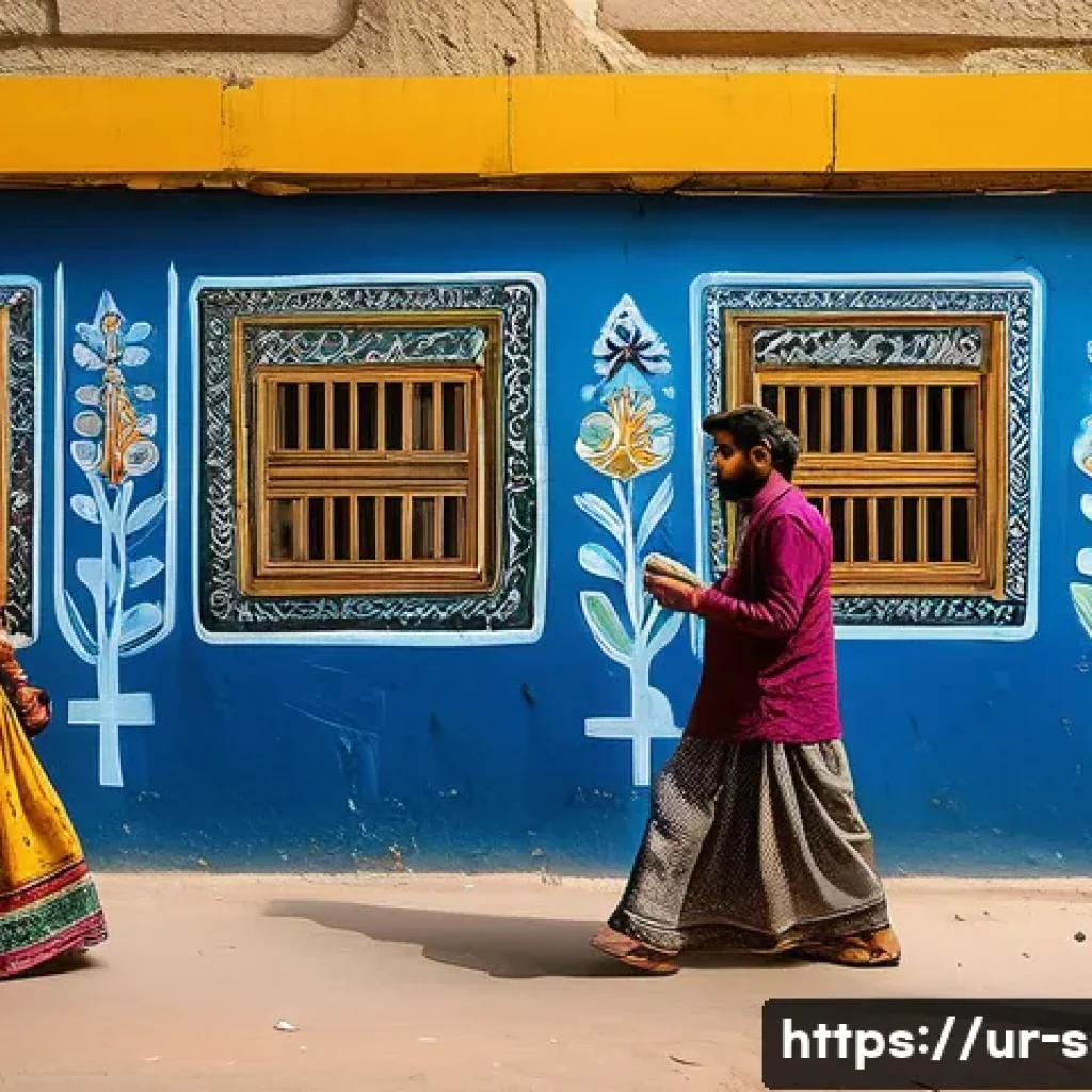 지하철 아트와 거리 예술 - A vibrant urban metro station wall covered with colorful graffiti art reflecting Karachi’s diverse c...