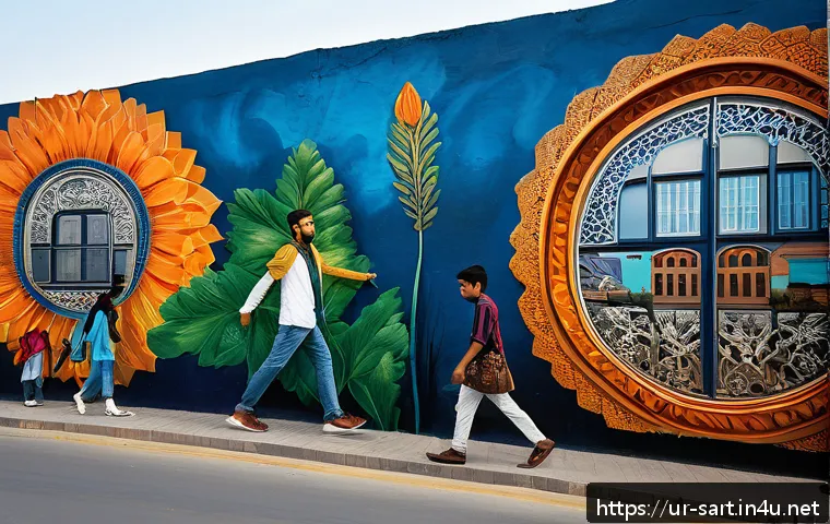 지하철 아트와 전통 예술의 융합 관련 이미지 2