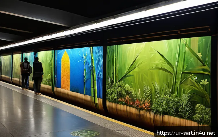 지하철 아트 프로젝트 관련 이미지 2